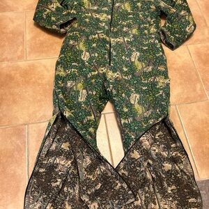 Stone Creek men 2XL Bushlan reversible insulated camo coveralls